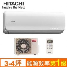 日立變頻頂級冷專一對一分離式冷氣 RAS-22JK/RAC-22JK